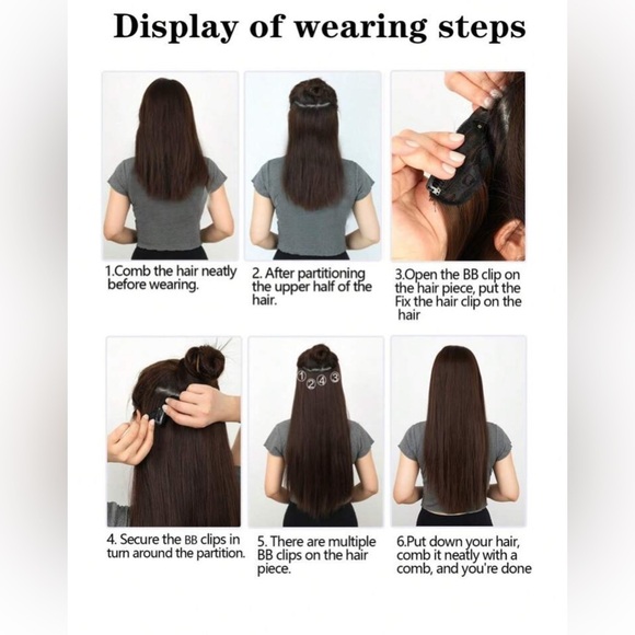 Black Wavy hair extensions - Picture 11 of 11